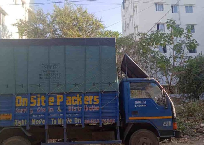 onsite packers and Movers bangalore Truck